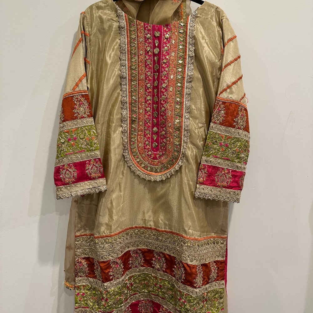Karma Multicolor Long Sleeve Dress